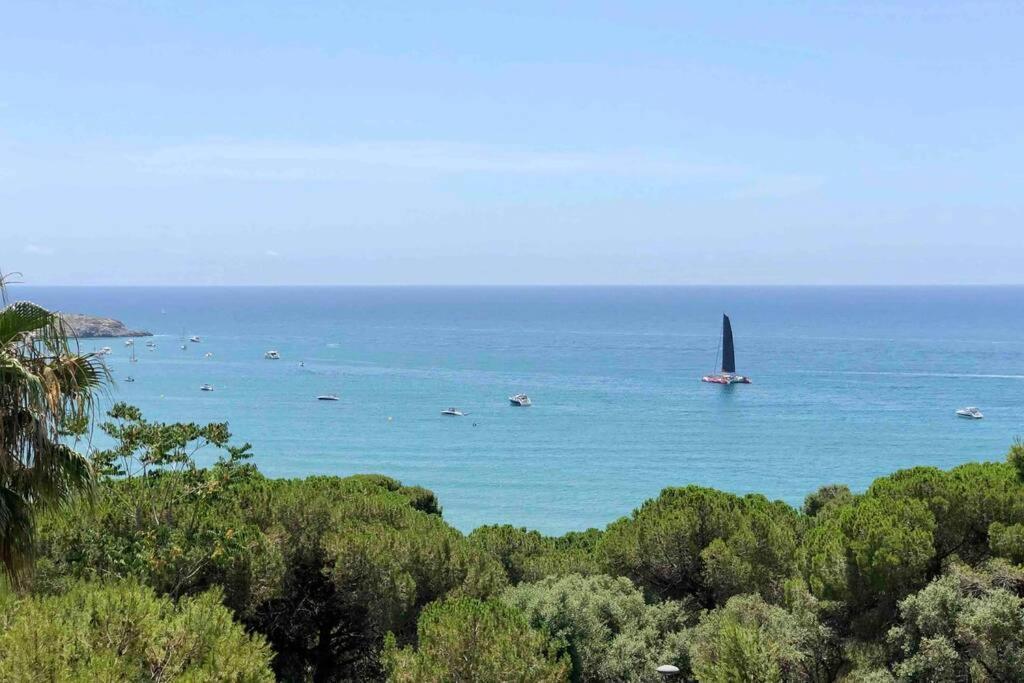 Sea View, Pool, Free Parking, Wifi, Port Aventura Apartment Salou Ngoại thất bức ảnh